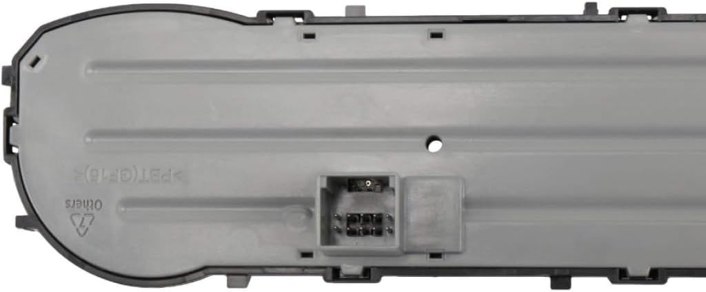 KarParts360 For Chevy Colorado 2015-2022 HVAC Control Panel | Black Carbon | Snap-In | Male Terminal | Female Connector | Electronic Activation | 10 Pieces Terminal