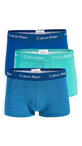 Image of Calvin Klein Men's Polyester Classic Solid Trunk (Pack of 3)