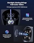 REOLINK CX410 2K PoE Security Camera Outdoor with F1.0 Aperture, True Color Night Vision, 1/1.8" Image Sensor, Adjustable Warm Light, Human/Vehicle/Pet Detection, Built-in Siren, 2-Way Talk