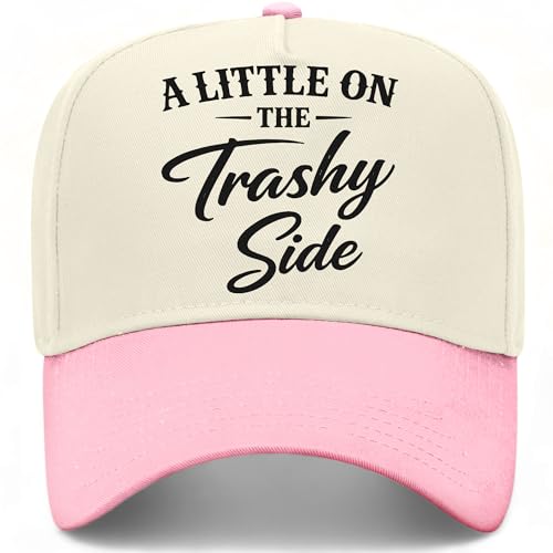 A Little On The Trashy Side Hat (US, Alpha, One Size, Pink/Natural)