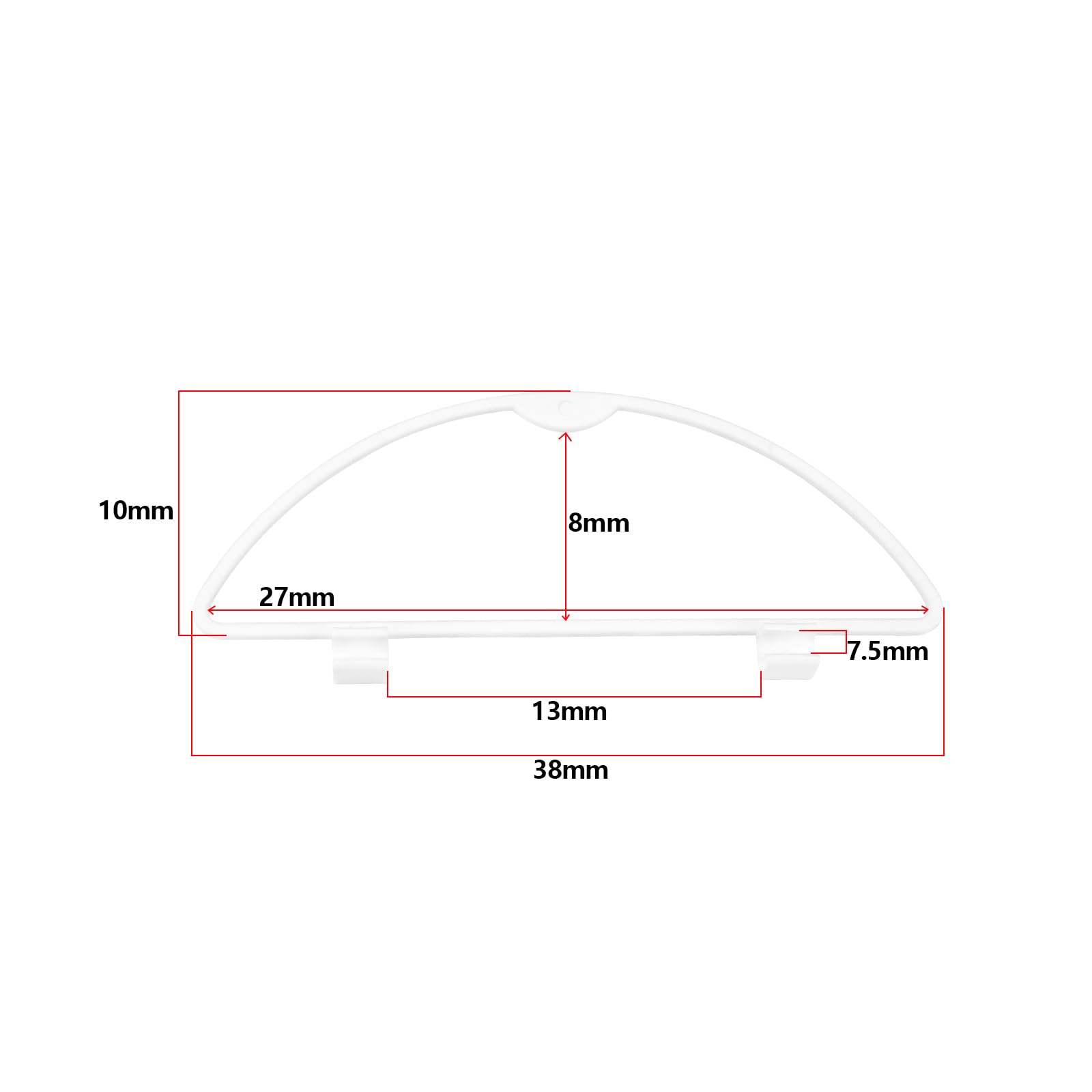 LT Easiyl 1x Bin D Ring Replacement Compatible with Hartal Bins Old Style - Image 4
