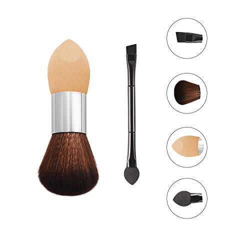 Blender Beauty Sponge, Foundation Blending Sponge,Flawless for Liquid, Creams, and Powders (Beige)