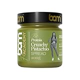 BAM Protein Aufstrich, ohne Palmöl, Glutenfrei Proteincreme 18%, 200 g (Protein Knusprige Pistazie)