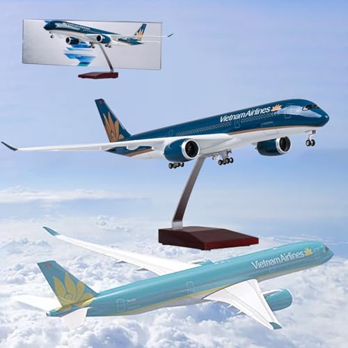 Modelo de avión Vietnam A350 el regalo de colección perfecto en resina 18.5"