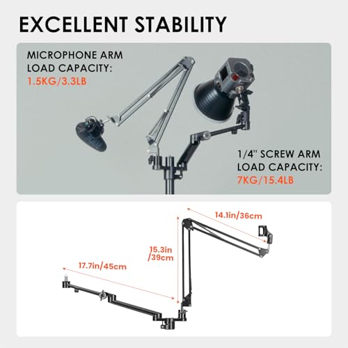 Image of TARION Modular Light and Microphone Boom Arm Titanrig Arm Y