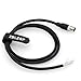 ZBLZGP M12 4 Pin Male Sensor Connector Aviation Electrical Cable for Industrial Automation Device Network 1M/3.3FT