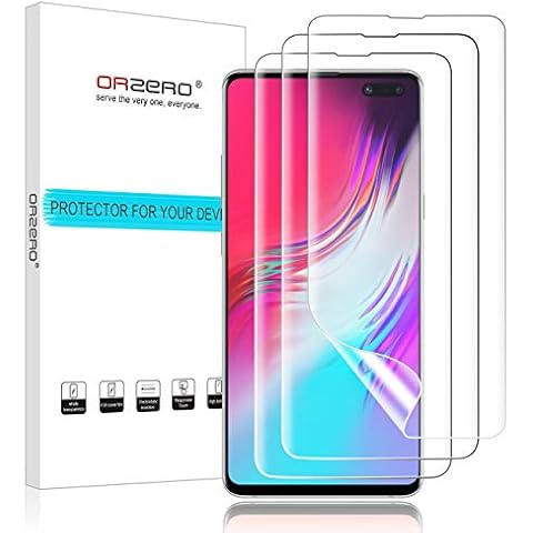 Orzero Soft TPU Screen Protector for Samsung Galaxy S10 5G 6.7 inch Cover