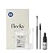 fleeky Brow henna Kit – farba do brwi DIY dla brows on fleek, farba henna do naturalnego barwienia brwi, idealna na wieczór dziewcząt, Dzień Matki, prezent urodzinowy dla przyjaciółki (mini, blond)