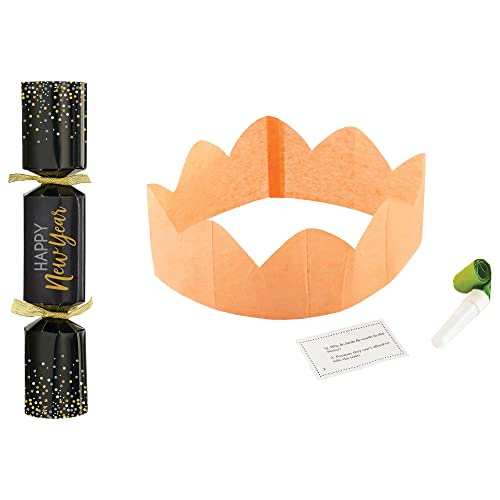 Multicolor Happy New Year Crackers - 9.5