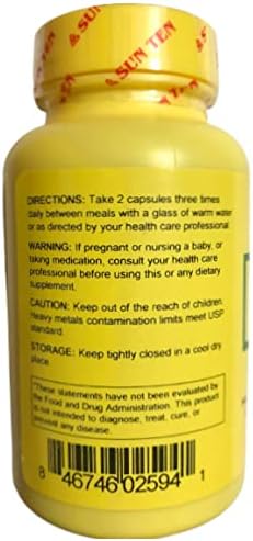 Miniatura 4 de Sun Ten -Du Huo Ji Sheng Tang Tu-huo y Loranthus-Vaeicum Combinación 100 cápsulas