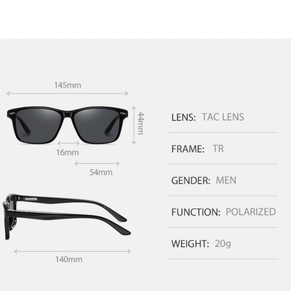 Okulary TR90 z polaryzacją UV400, okulary wędkarskie, okulary wędkars