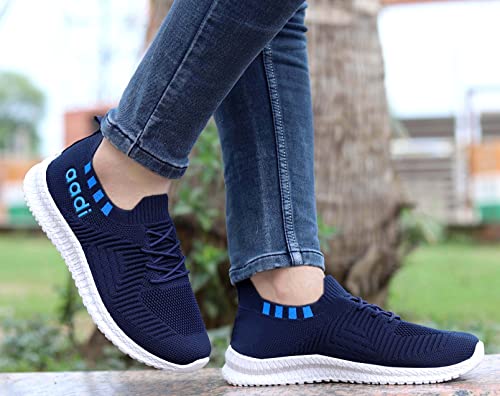 Image of AADI Men's Mesh & Knitted Outdoor Casual Shoes
