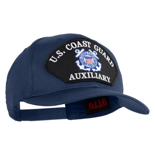 Gorra estilo profesional en algodón twill con parche U.S. Coast Guard miniatura 5
