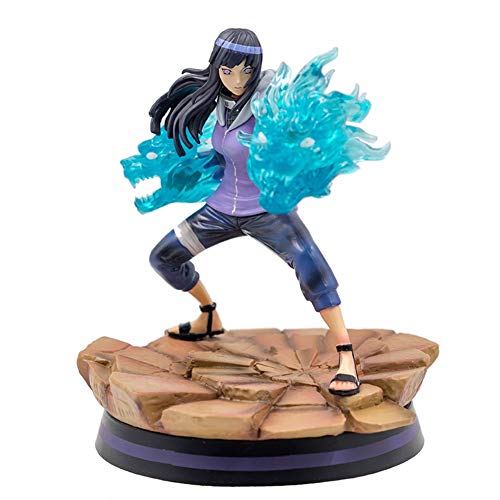Naruto Hand-Made GK Hyuga Hinata Temple Double Lion Battle Changeable Statue Hand-Made Model Birthday Gift Z-20-3-31 Naruto Hand-Made GK Hyuga Hinata Temple Double Lion Battle Changeable Statue Hand-Made Model Birthday Gift Z-20-3-31