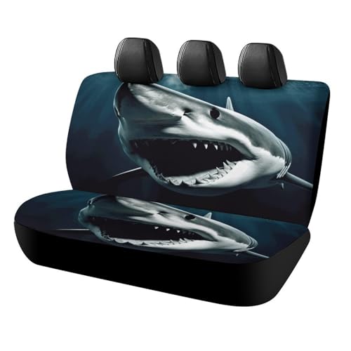 Funda para asiento trasero Shark: viaja con tu perro en SUV o camión sin preocuparte por limpiar