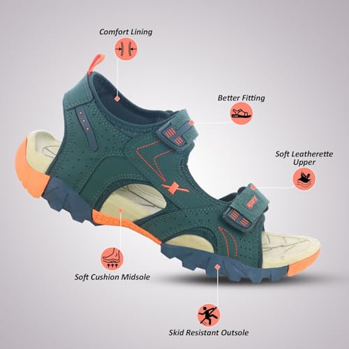 Image of SPARX Men's SS-691 Sandals | Adjustable Strap Comfort Outdoor Casual Wear