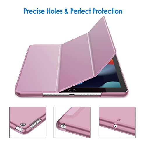 Image of JETech Case for iPad 10.2-Inch (2021 /2020 /2019 Model, 9 /8 /7 Generation), Auto Wake /Sleep Cover (Pink)