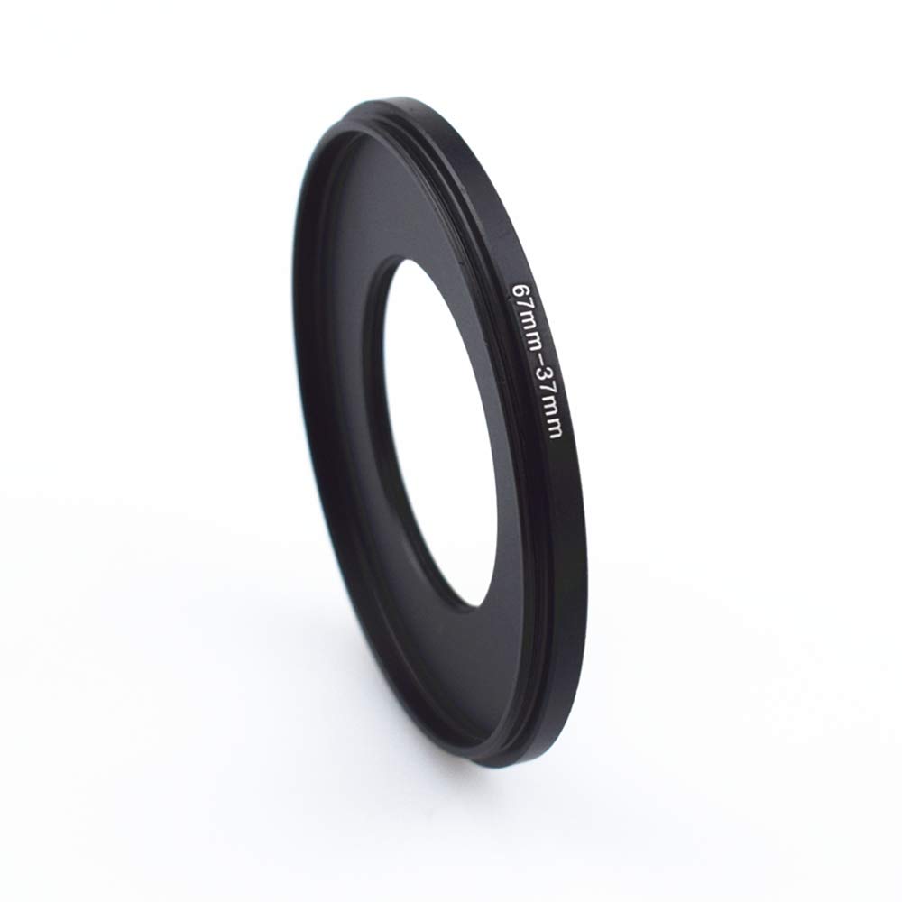 67mm to 37mm /67mm-37mm Step-Down Ring Filter Adapter for All Brands UV,ND,CPL,Metal Step-Down Ring Adapter