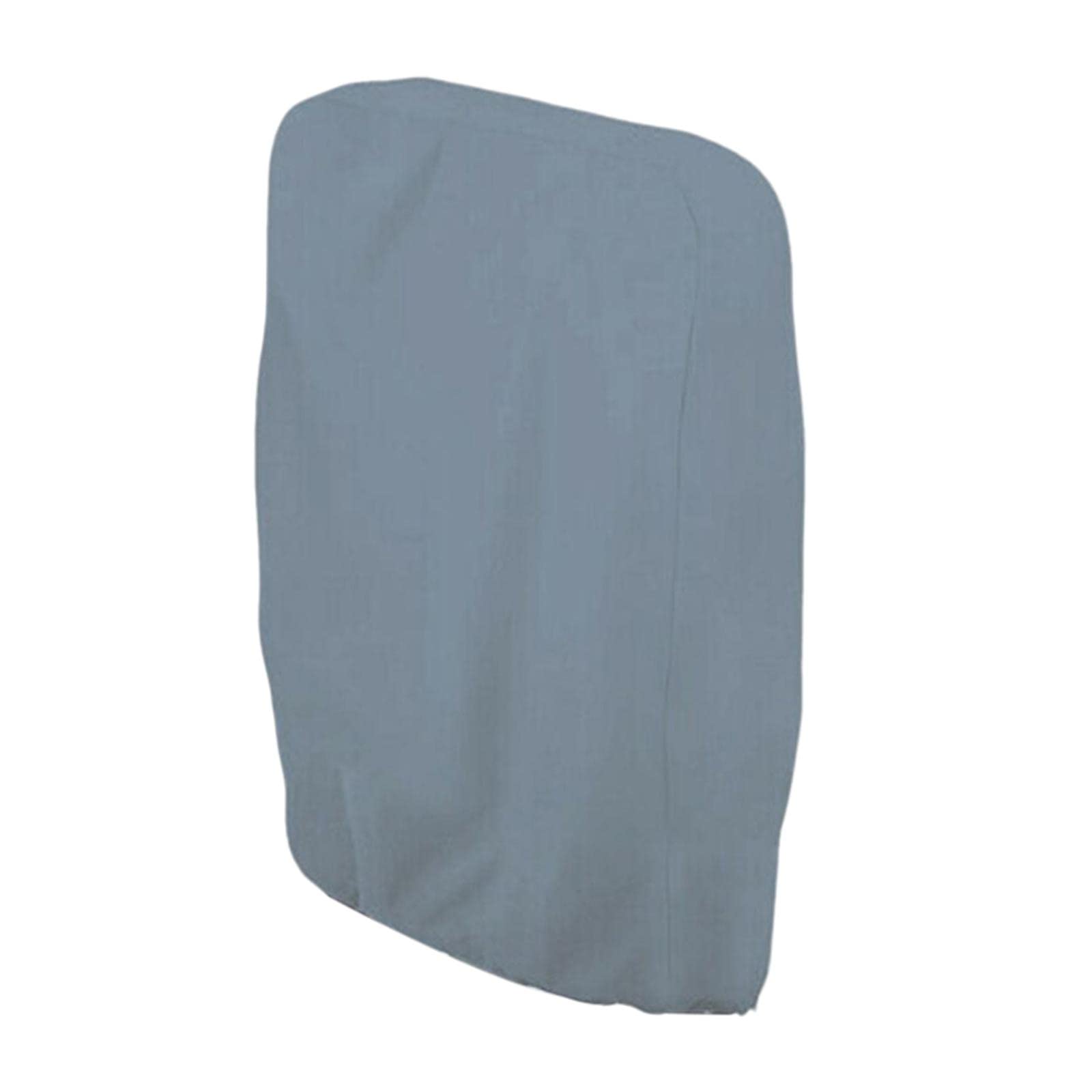 UJEAVETTE Folding Chair Cover with Storage Bag Chair Cover Foldable for Lawn Outdoor Grey-picture-14