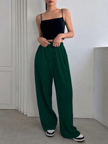 Image of GRECIILOOKS Women Trousers for Women | Women Trousers | Women's High-Waisted Pant | Women Trousers Pants | Korean Trousers for Women
