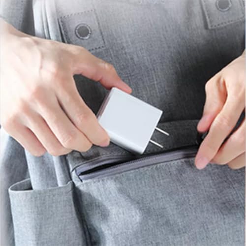 Image of 20W Original Fast Charger Adapter Compatible with iPhone 14 /14 Plus /14 Pro /14 Pro Max, 13 /12 /11 Series, iPad with 1 Meter Type C to Lighetning Data Cable PD 2.0 (Adapter+Cable)