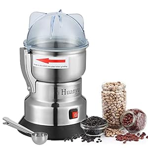 Huanyu Electric Grain Grinder 550W Spice Grinder electric Coffee Grinder Portable Grinder for coffee beans spices pepper seasoning nuts medicine