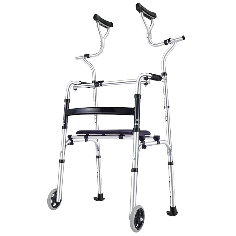 A・M商品 Amazon.co.jp: 高齢者ローリングウォーカー高齢者ウォーカー、杖