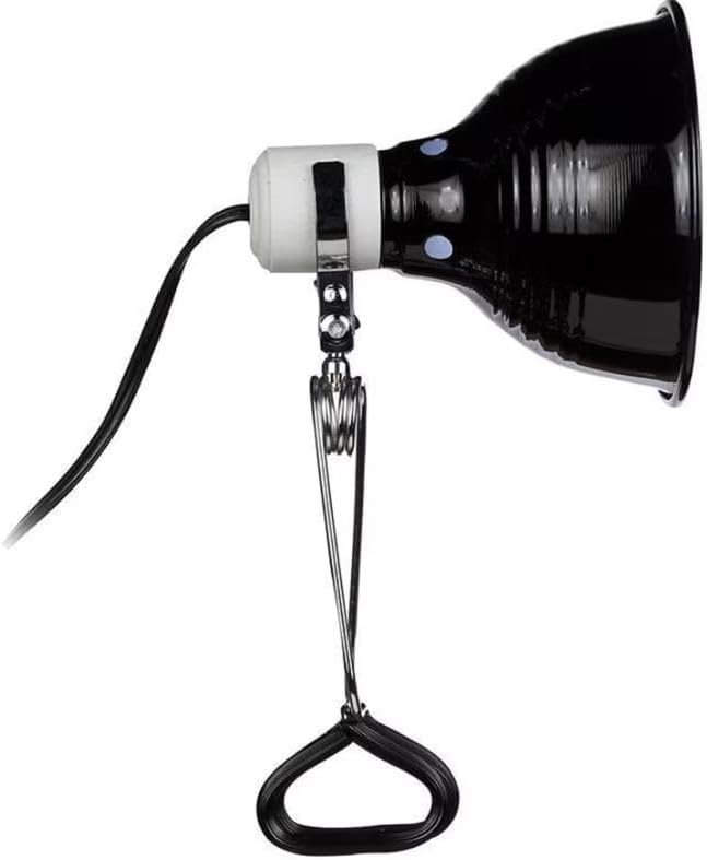 Ceramic Clamp Lamp W/ Dimmer