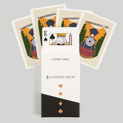Baraja Poker Lantern Press Copperhill Tennessee 52 Cartas miniatura 6