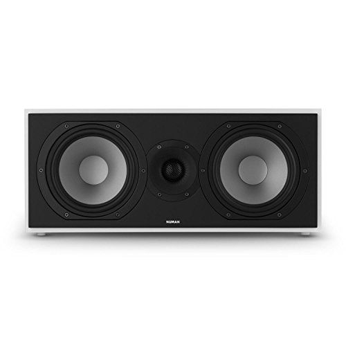 NUMAN Referentie 803 - middenluidspreker, middenkast, tweewegluidspreker, D'Appolito-opstelling, chassis van gegoten aluminium, ferrietmagneet, vergulde contacten, wit - Afbeelding 3