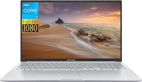 ASUS Vivobook 17 Laptop for Busniess and Student Newest, 17.3" FHD Display, Intel 10 Cores i3-1220P (Beats i5-1235U), 16GB RAM, 512GB SSD, Chiclet Keyboard, Wi-Fi 6, Fingerprint, Windows 11 Home