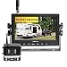 Haloview MC7108 Wireless Backup Observation Camera System 7'' 720P HD Digital Monitor Built in DVR and IP69K Waterproof Rear View Reverse Camera Kit for Truck/Trailer/Bus/RV/Pickups/Camper/Van/Farm