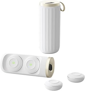 Cosmin Smart Moxibustion Box - Aparato de fumigación de moxibustión sin humo, acupuntuur, color blanco