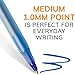 BIC Round Stic Xtra Life Ballpoint Pen, Medium Point 1.0 mm, Pack of 300 Blue Ink Pens