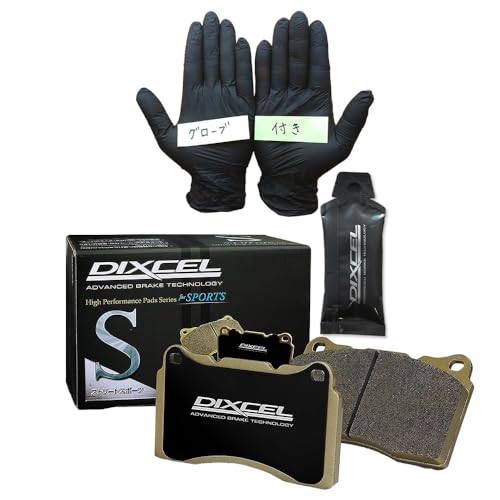DIXCEL �u���[�L�p�b�h S�^�C�v ���A �O���[�X�t�� TOYOTA�Ή� MR2 AW10/AW11 315086 S �O���[�u2���Z�b�g