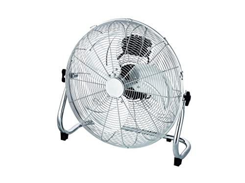 Brightium Ventilador de suelo de 45 cm y 100W, de alta velocidad, ideal para refrescar espacios amplios con eficiencia y buen rendimiento.