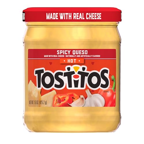 Tostitos Spicy Queso Dip Jar, 15oz