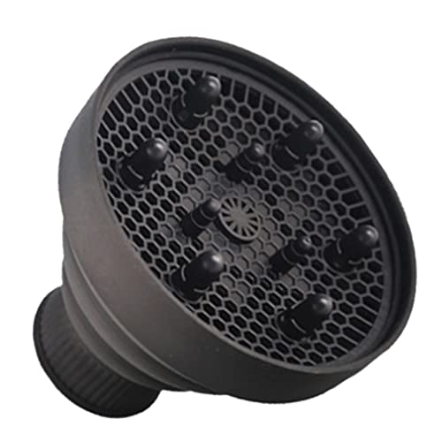 HAPINARY Hair Dryer Windshield Cover Silicone Diffuser for Hair Dryer Heat Protecting and Collapsible Design