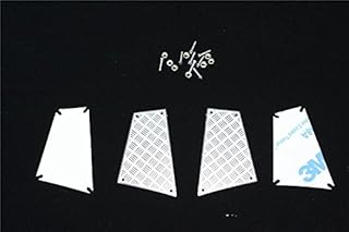 GPM R/C Scale Accessories : Simulation Stainless Steel Slip Proof Tread for TRX-4 Rear Sides - 1Pr Set