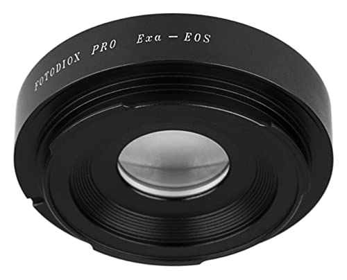 Image of Fotodiox PRO Lens Adapter Compatible with Exakta (Inner Bayonet) Lenses on Canon EOS EF /EF-S Cameras