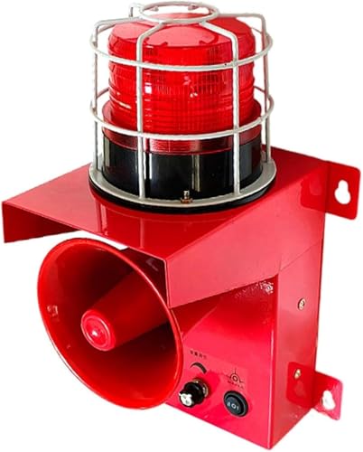 Torre de bocina de seguridad impermeable IP65 con alarma de luz y sonido de 130 dB AC110V