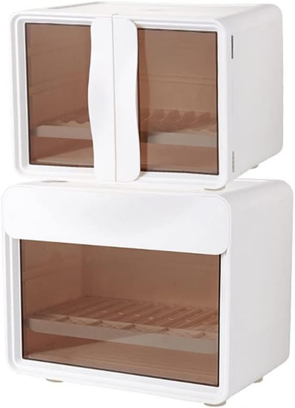 Cup Holder Cup Storage Rack Desktop Water Cup Drain Box Put Glass Tea Cup Cabinet Display (Color : A Size : ONE Size) (A One Size)