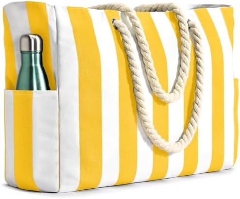 Becokan Bolsa feminina de natação para piscina - Bolsa de praia l...