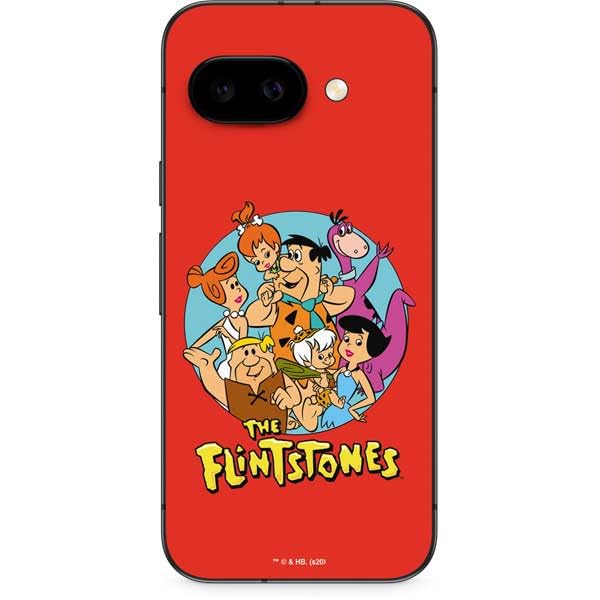 Skinit Decal Phone Skin Compatible with Google Pixel 9a - Officially Licensed The Flinstones The Flintstones Design
