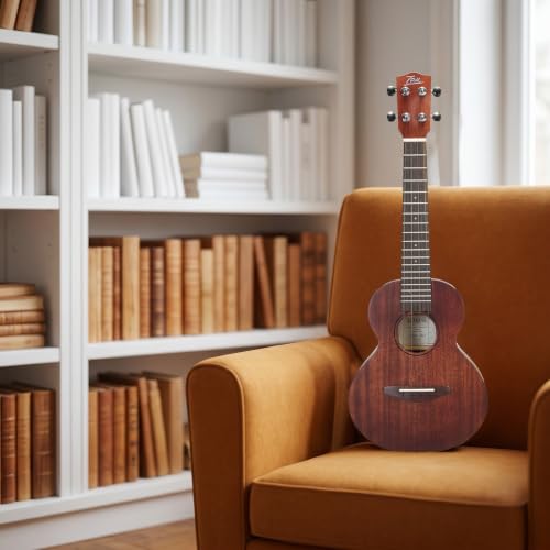 Image of TOM 26 Inch Solid Mahogany Tenor Ukulele Beginner Kit