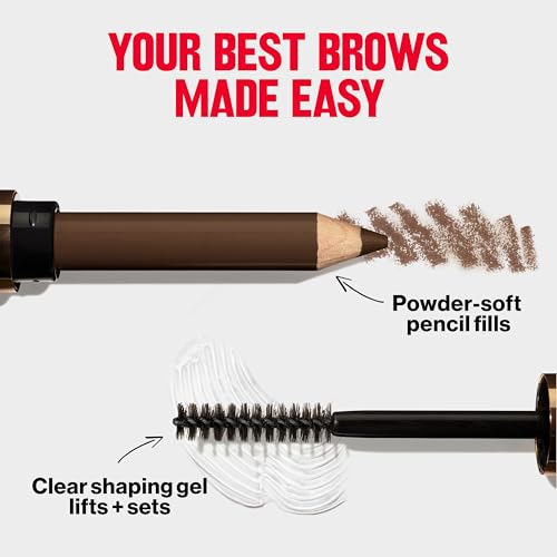 Revlon ColorStay Brow Fantasy Pencil & Gel, 002 Soft Brown - image 6