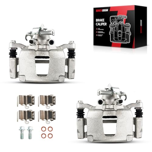 Image of Torchbeam Rear Brake Caliper Fit for 2012-2020 Dodge Grand Caravan 2-Pack