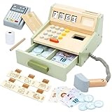 caisse enregistreuse en bois pour enfants