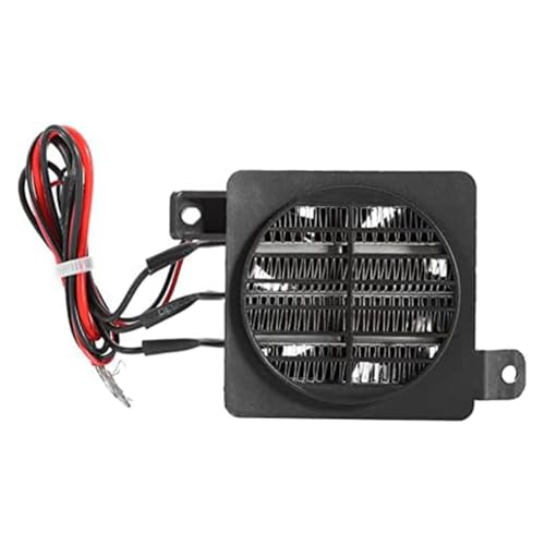 Fuhjythy Calentador de Ventilador PTC, CeráMica TermostáTica, Calentamiento RáPido, DeshumidificacióN del Aire, Calentador de Ventilador CC, Accesorios de Bricolaje (24 V 200 W)