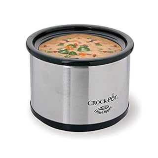 Crock-Pot 8-Quart Slow Cooker with Dipper, Stainless Steel